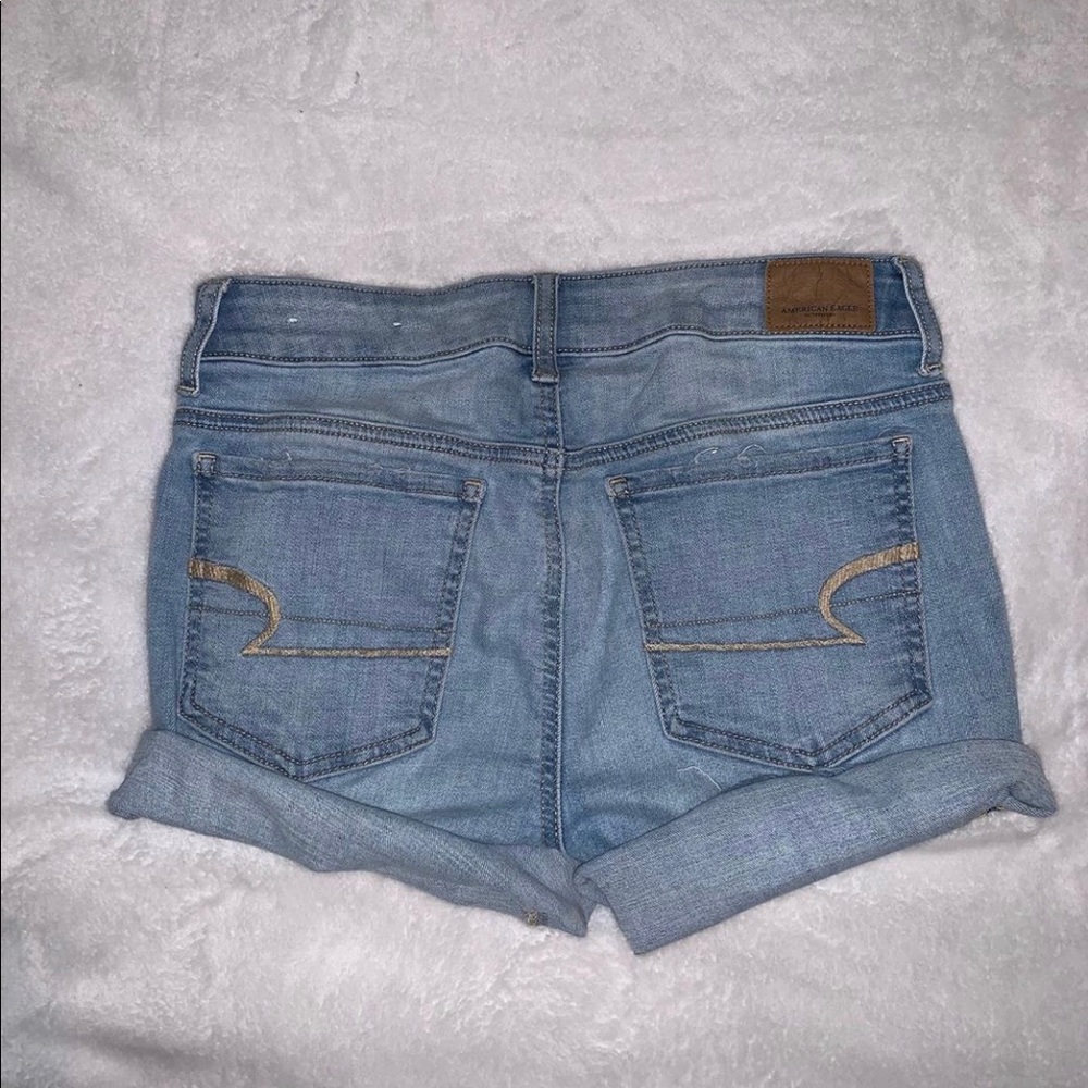 american eagle high waisted shorts